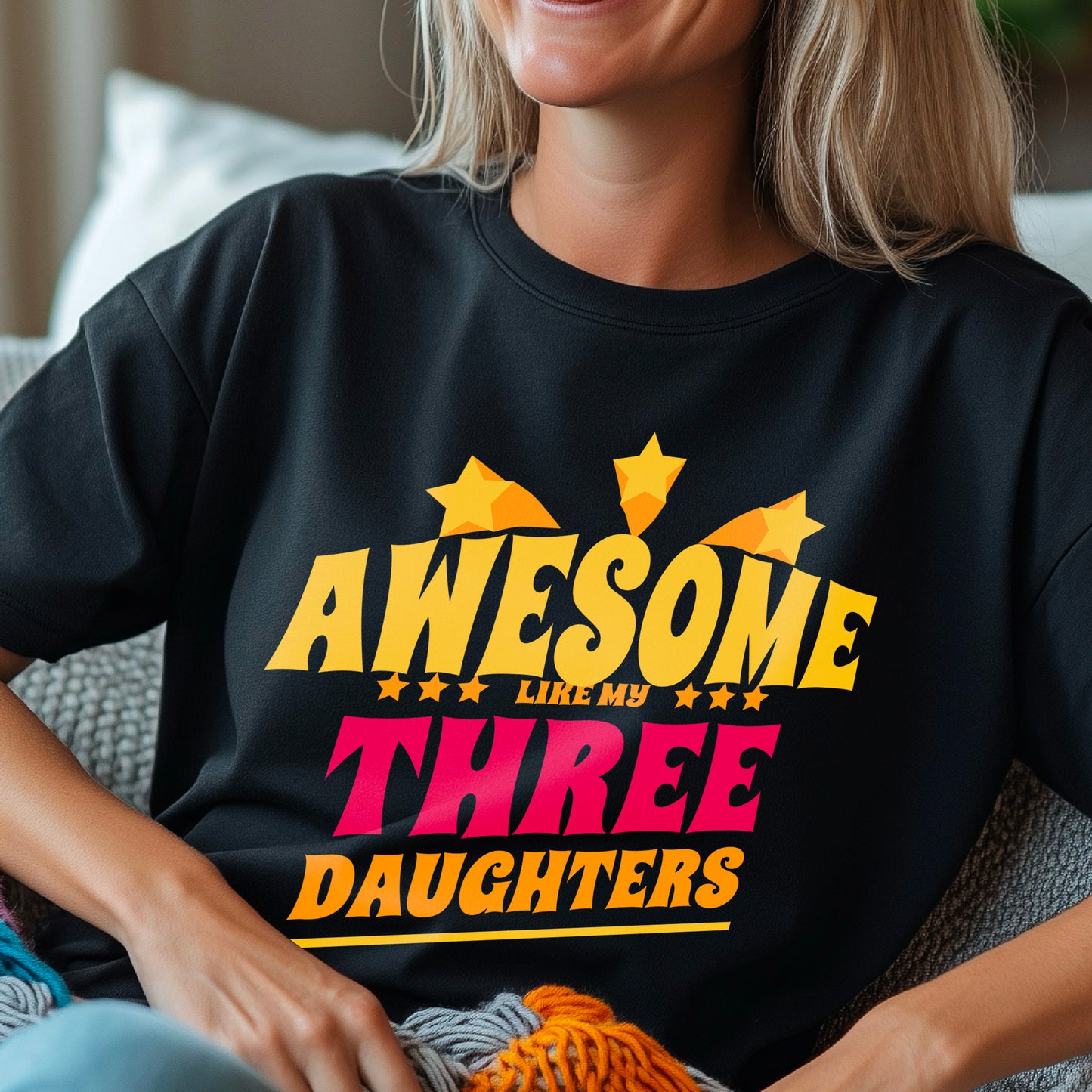 Awesome Like My Daughter T-shirt, mothers Day, proud mom Tee, Funny Shirt For mom, proud mom Tee, Great Present Shirt Vintage For Mom Mother