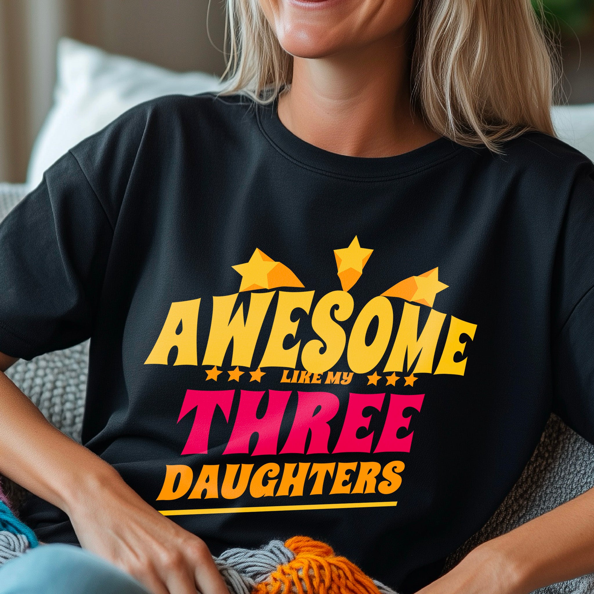 Awesome Like My Daughter T-shirt, mothers Day, proud mom Tee, Funny Shirt For mom, proud mom Tee, Great Present Shirt Vintage For Mom Mother