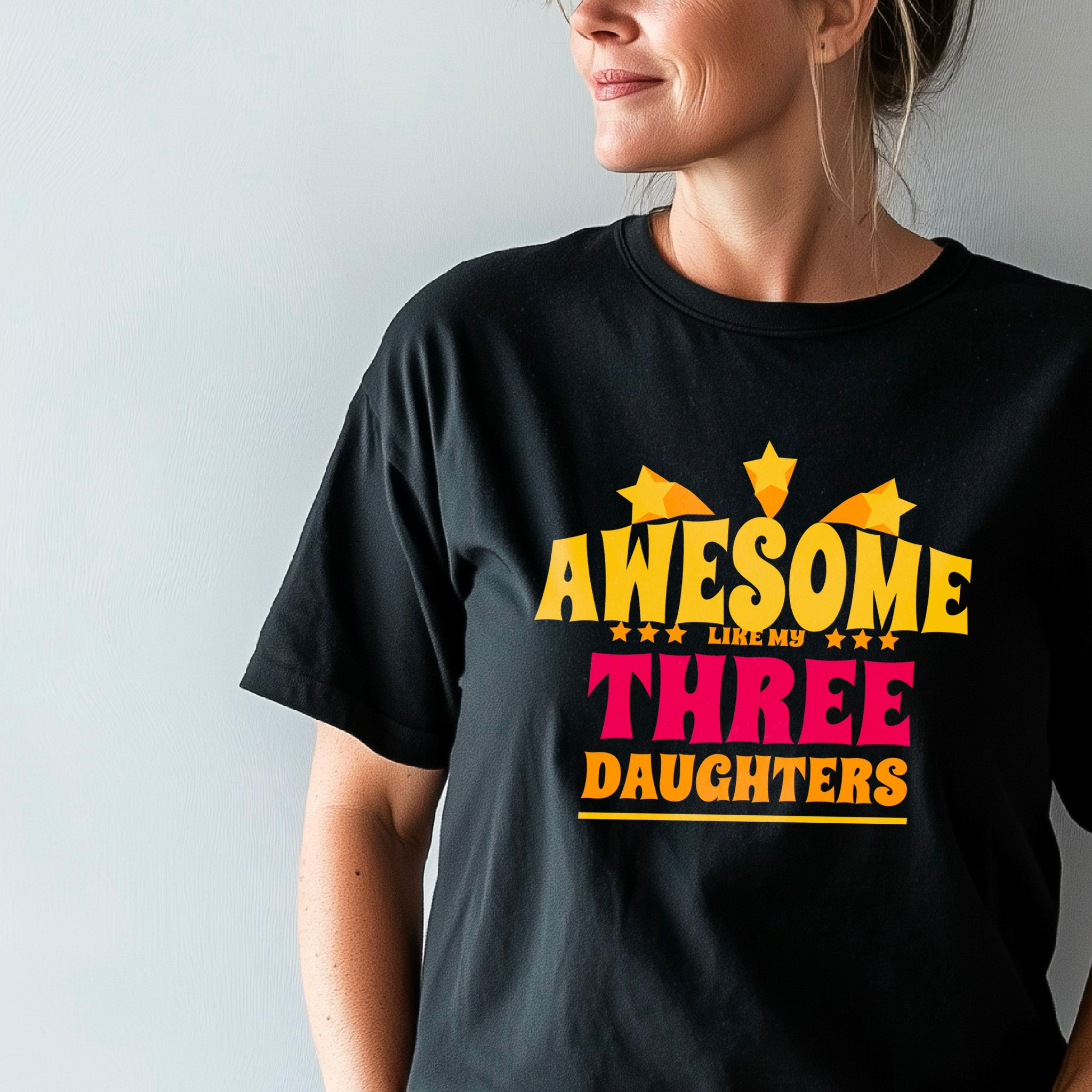 Awesome Like My Daughter T-shirt, mothers Day, proud mom Tee, Funny Shirt For mom, proud mom Tee, Great Present Shirt Vintage For Mom Mother