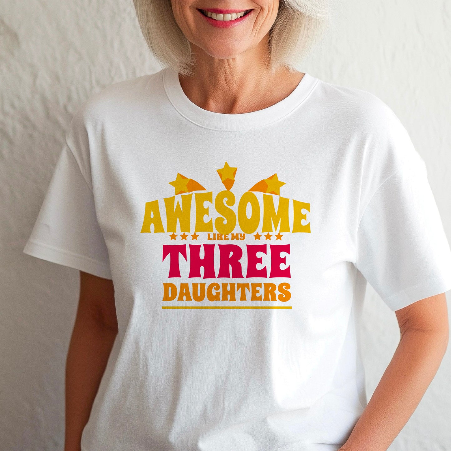 Awesome Like My Daughter T-shirt, mothers Day, proud mom Tee, Funny Shirt For mom, proud mom Tee, Great Present Shirt Vintage For Mom Mother