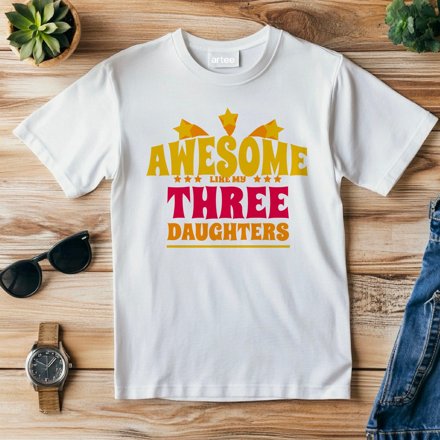 Awesome Like My Daughter T-shirt, mothers Day, proud mom Tee, Funny Shirt For mom, proud mom Tee, Great Present Shirt Vintage For Mom Mother