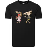 Beetlejuice Adam und Barbara Maske Grafik Bio-Baumwolle T-Shirt