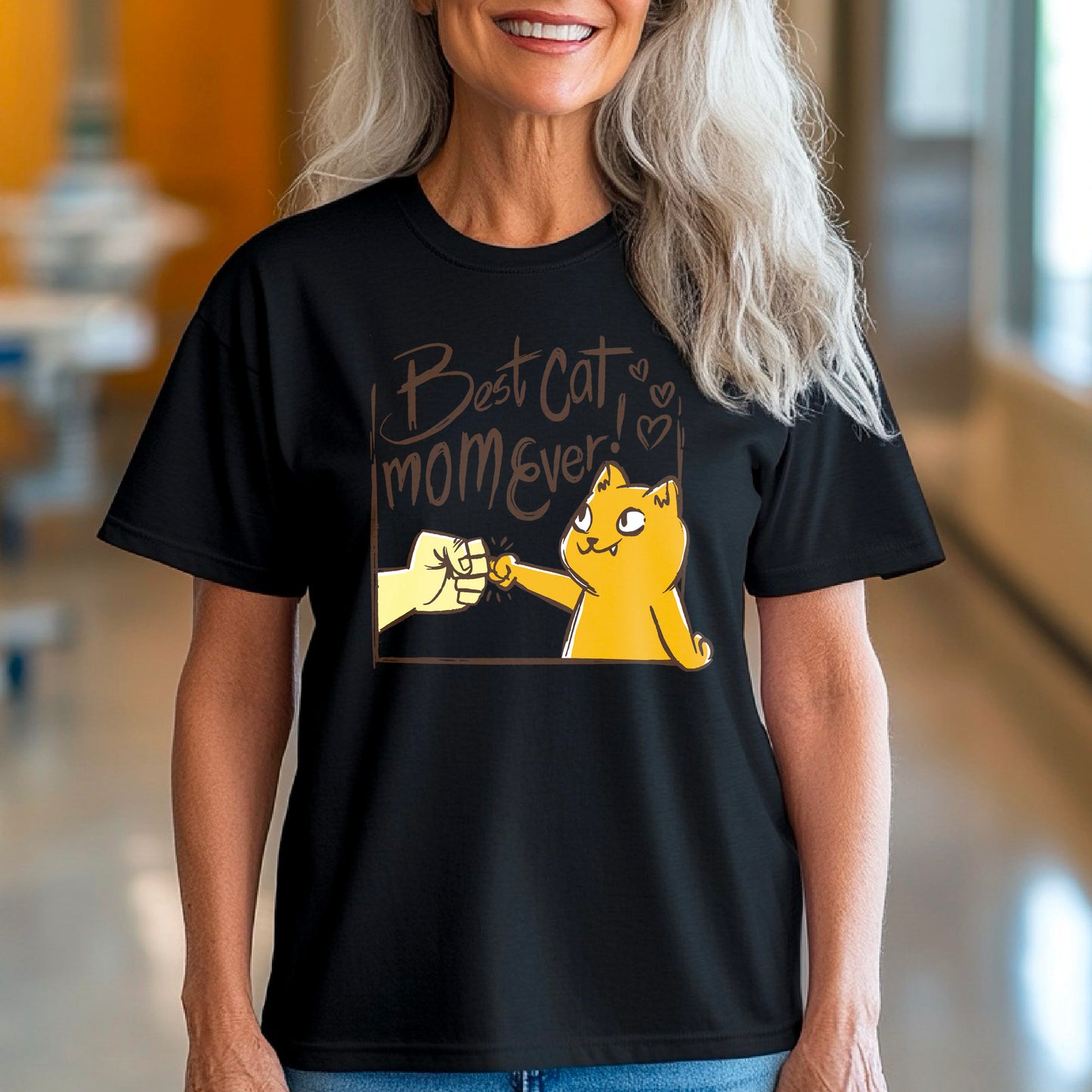 Best Cat Mom Ever T Shirt, Cat Lover Tee, Gifts for Cat Lovers, Gift for Cat Mom, Women Cat Lover, Kitten tee, Animal Lover Tee