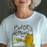Best Cat Mom Ever T Shirt, Cat Lover Tee, Gifts for Cat Lovers, Gift for Cat Mom, Women Cat Lover, Kitten tee, Animal Lover Tee