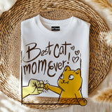 Best Cat Mom Ever T Shirt, Cat Lover Tee, Gifts for Cat Lovers, Gift for Cat Mom, Women Cat Lover, Kitten tee, Animal Lover Tee
