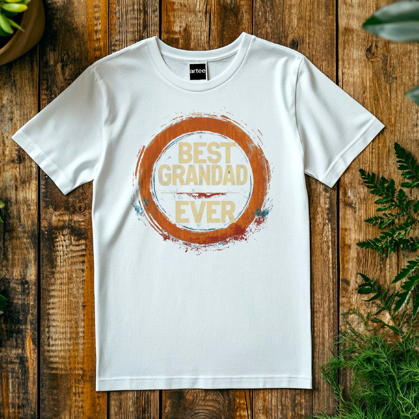 World's Best Grandpa Shirt, Grandpa Shirt Fathers Day Gift, Funny Grandpa Gift T-Shirt, Gift Idea For Grandad Christmas Xmas Gift Tee Top