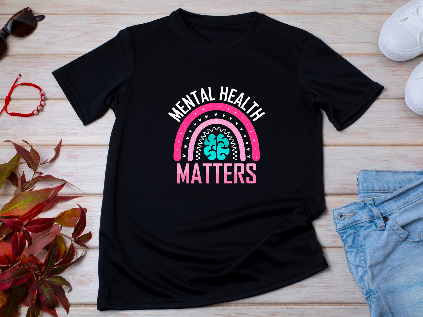 Mental Health Matters T-Shirt, Positive Quote Tee, Mental Health Awareness Shirt, Self Care Shirt, Inspirational Graphic Tee
