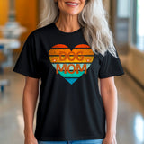 Retro dog mom t-shirt, Vintage dog lover t-shirt, Cool pet owner gift, Casual shirt for mother's day