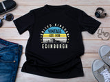 Edinburgh Est. 1130 T-Shirt – Vintage United Kingdom Tee – Retro UK City Shirt – British Heritage Gift – Unisex England Top