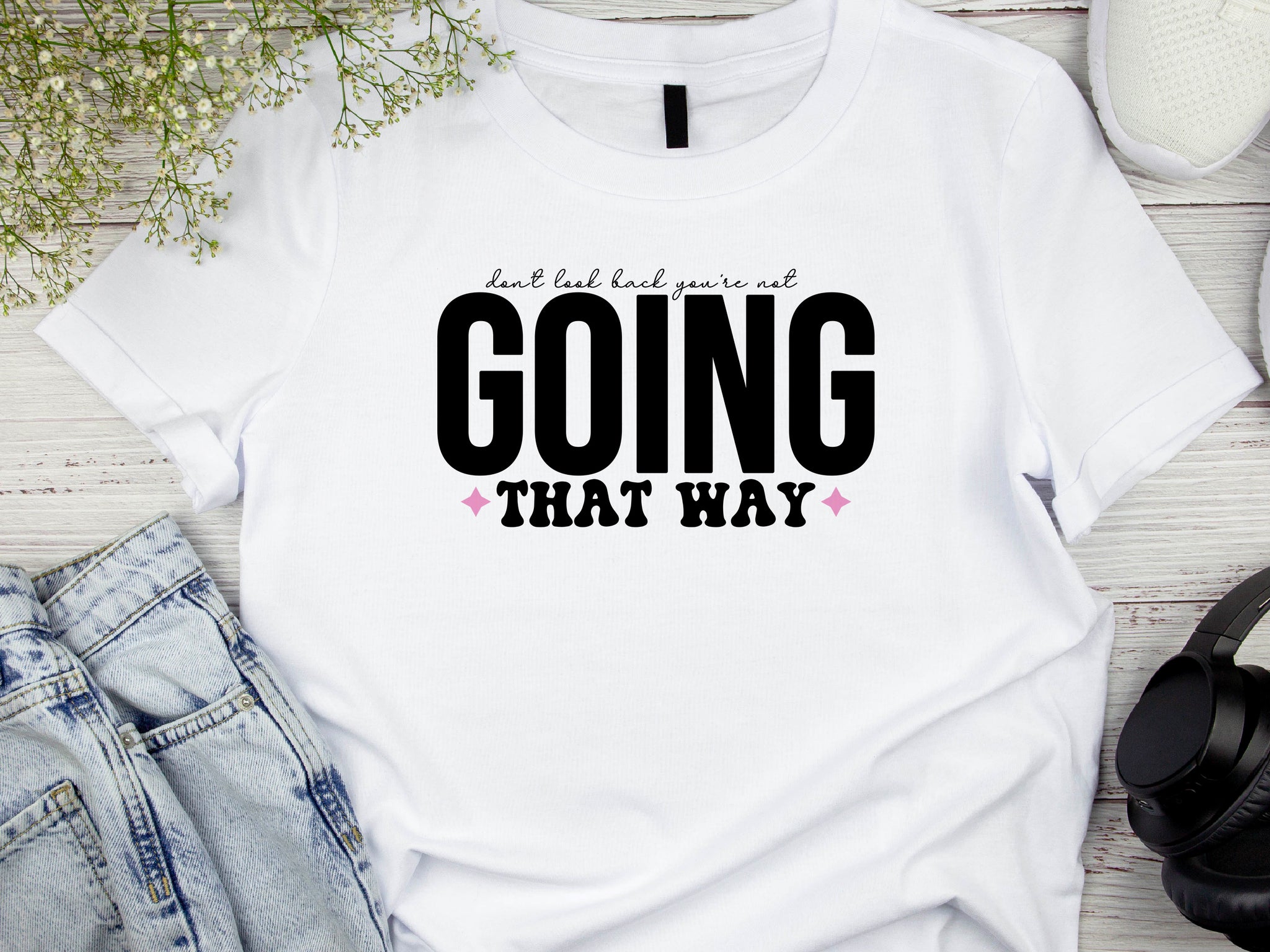 Going That Way T-Shirt, Funny Matching Tee, Sarcastic Humor Shirt, Couple or Group Outfit, Directional Joke Tee
