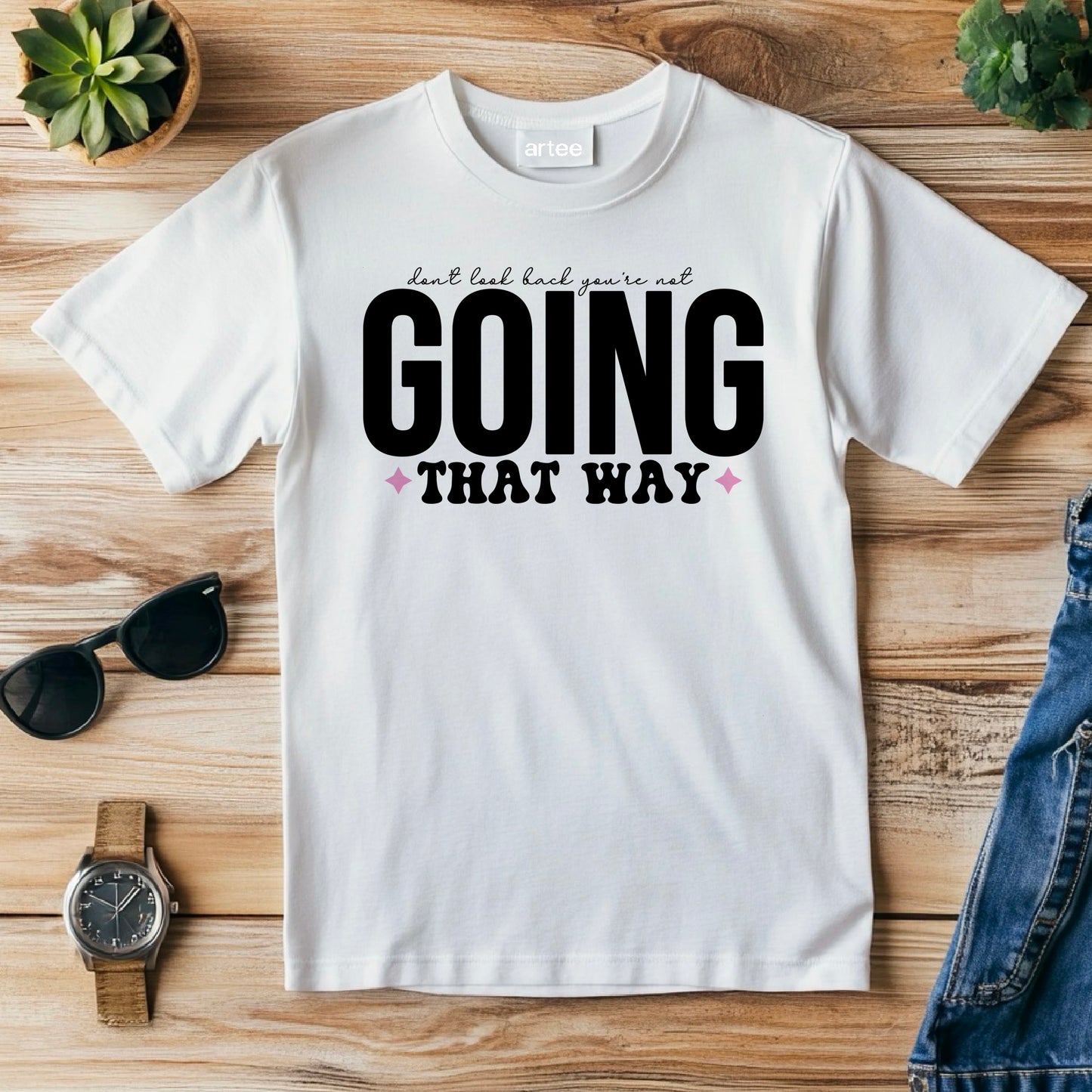 Going That Way T-Shirt, Funny Matching Tee, Sarcastic Humor Shirt, Couple or Group Outfit, Directional Joke Tee
