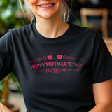 Happy mothers day hearts, Mothers Day T-shirt, Mothers Day T-shirt, Cute Mothers Day shirt, Mothers Day shirt, Shirt for Mom