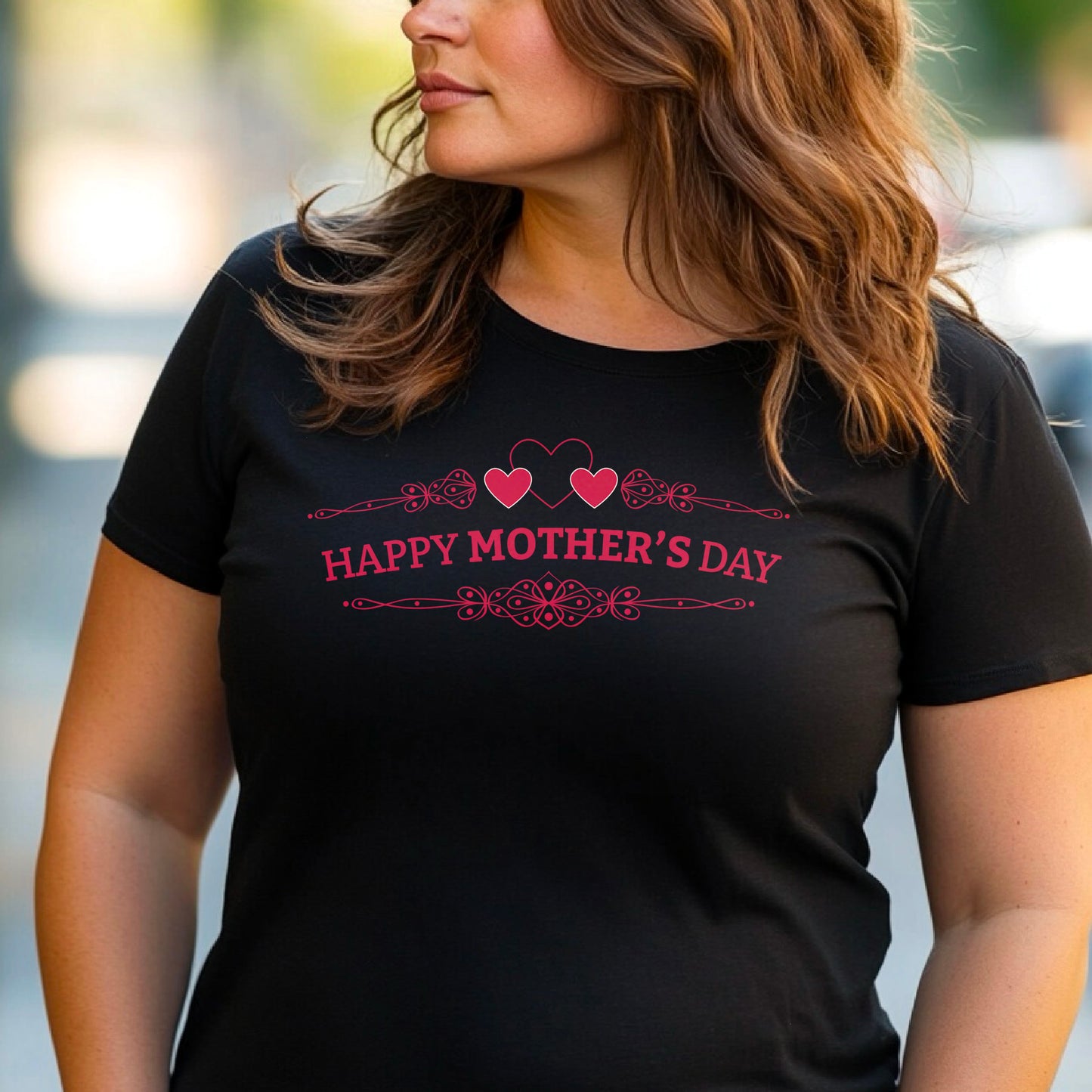 Happy mothers day hearts, Mothers Day T-shirt, Mothers Day T-shirt, Cute Mothers Day shirt, Mothers Day shirt, Shirt for Mom