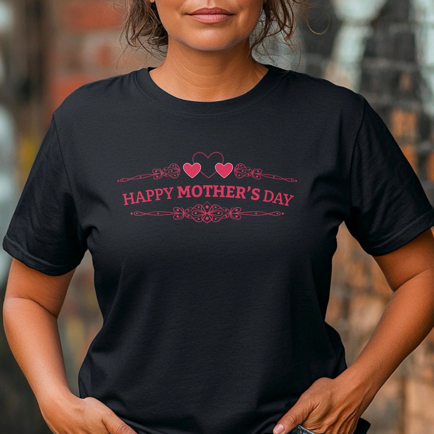 Happy mothers day hearts, Mothers Day T-shirt, Mothers Day T-shirt, Cute Mothers Day shirt, Mothers Day shirt, Shirt for Mom