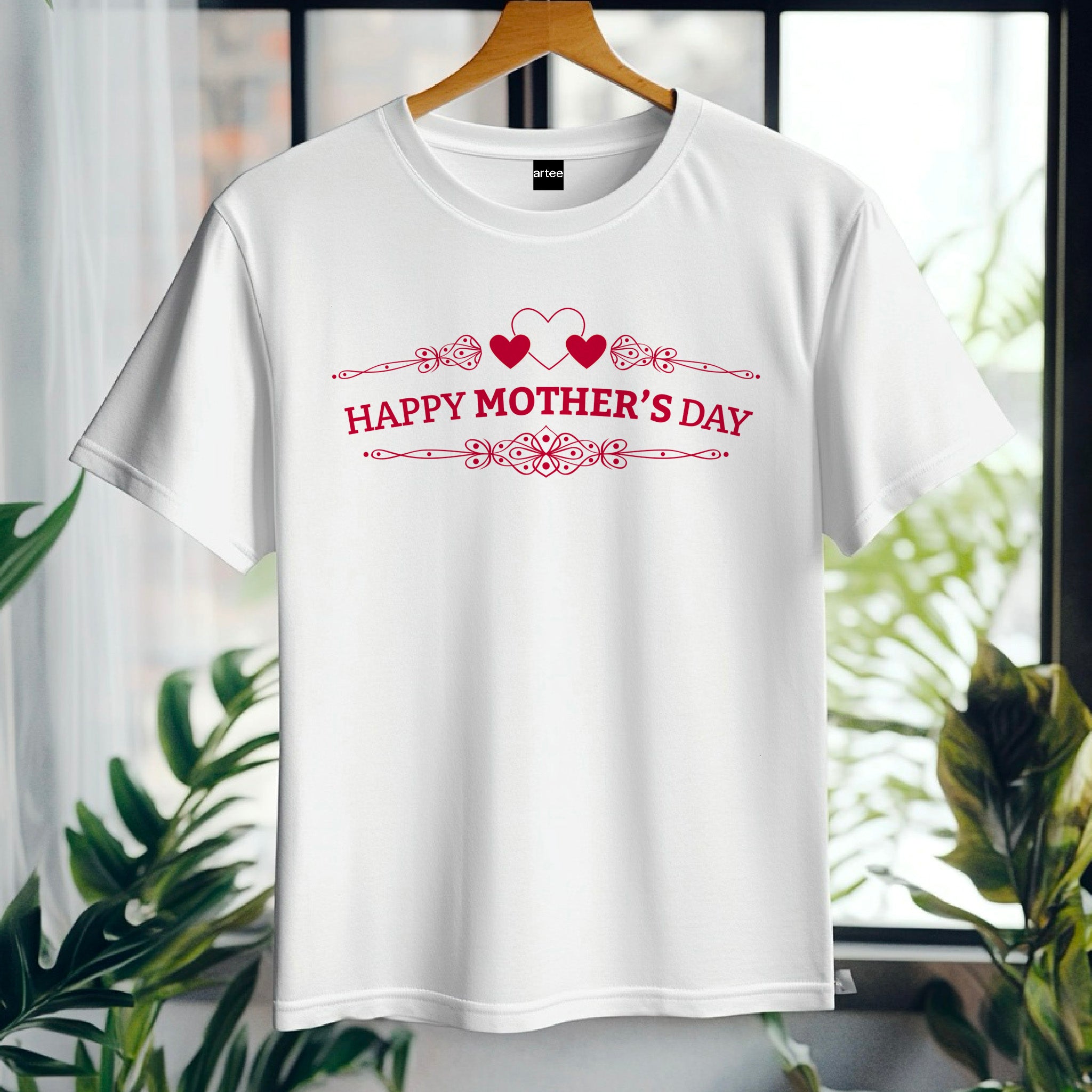 Happy mothers day hearts, Mothers Day T-shirt, Mothers Day T-shirt, Cute Mothers Day shirt, Mothers Day shirt, Shirt for Mom