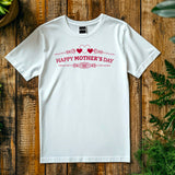 Happy mothers day hearts, Mothers Day T-shirt, Mothers Day T-shirt, Cute Mothers Day shirt, Mothers Day shirt, Shirt for Mom