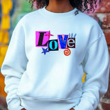 Love Sweatshirt - Cozy Valentine's Gift for Him, Gift for Her | Unique Anniversary, Romantic Apparel