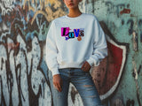 Love Sweatshirt - Cozy Valentine's Gift for Him, Gift for Her | Unique Anniversary, Romantic Apparel