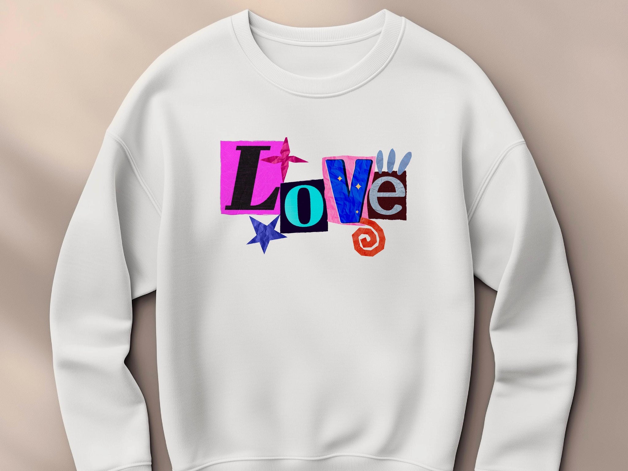 Love Sweatshirt - Cozy Valentine's Gift for Him, Gift for Her | Unique Anniversary, Romantic Apparel
