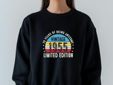 1955 70th Birthday Sweatshirt | Funny 70th Gifts for Dad, Gifts for Him | Cozy 70th Sweatshirt for Men