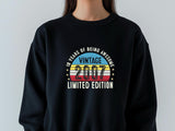 2007 18th Birthday Sweatshirt | Funny 18th Gifts for Son, Gifts for Him | Cozy 18th Sweatshirt for Men