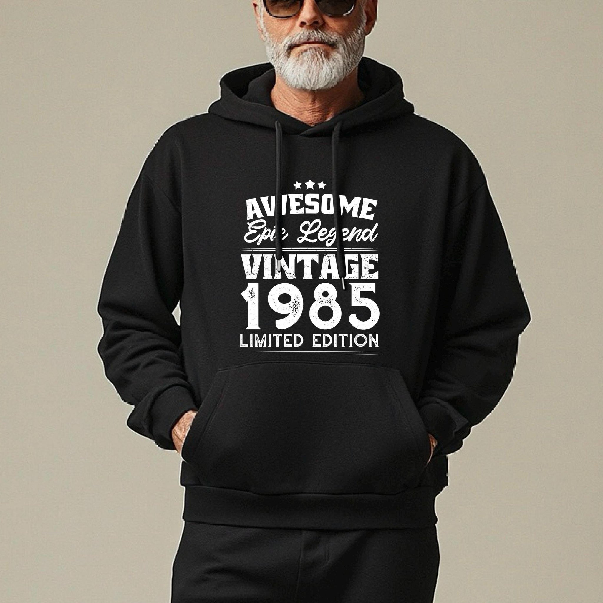 Epic Legend 1985 Hoodie | 40th Birthday Gift for Men | Funny 40th Hoodie | Born a Legend