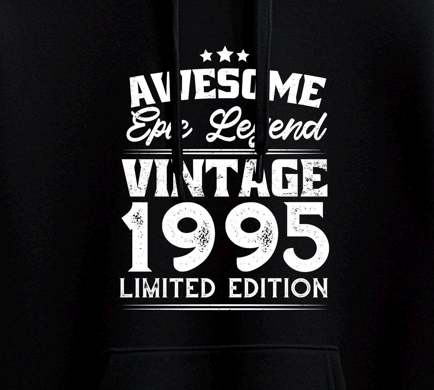 Epic Legend 1995 Hoodie | 30th Birthday Gift for Men | Funny 30th Hoodie | Born a Legend