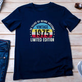 1975 50th Birthday T-Shirt | Funny 50th Gifts for Dad, Gifts for Him | Classic 50th T-Shirt for Men
