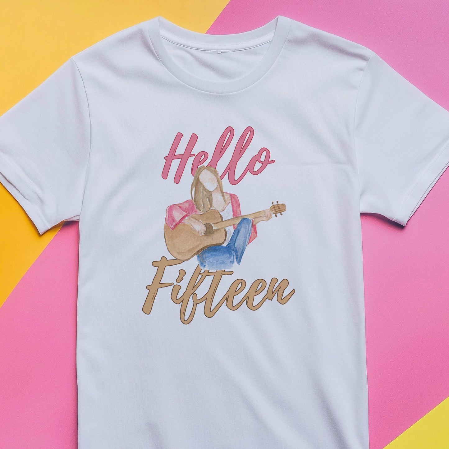 Hello Fifteen Shirt - 15th Birthday Shirt - Fifteenth Birthday Tee - 15 Year Old Gift - EST 2010 Shirt - Birthday Party Tee - Hello 15