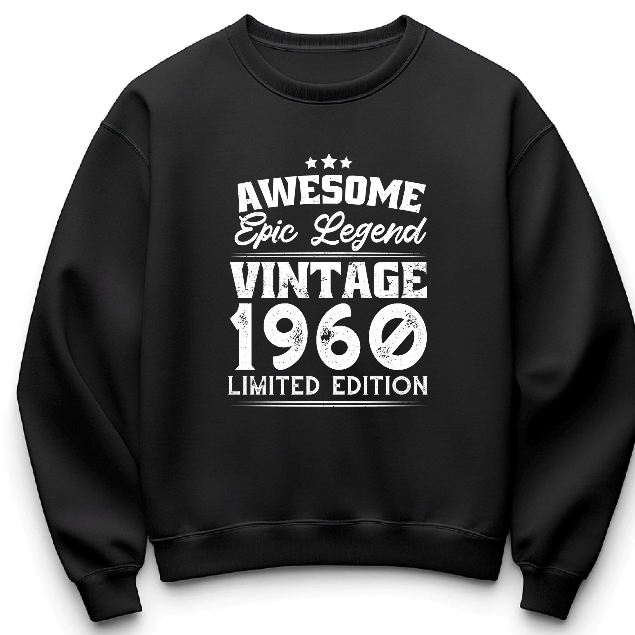 Epic Legend 1960 Sweatshirt | 65th Birthday Gift for Him | Vintage 1960 Shirt | Funny 65th Gift