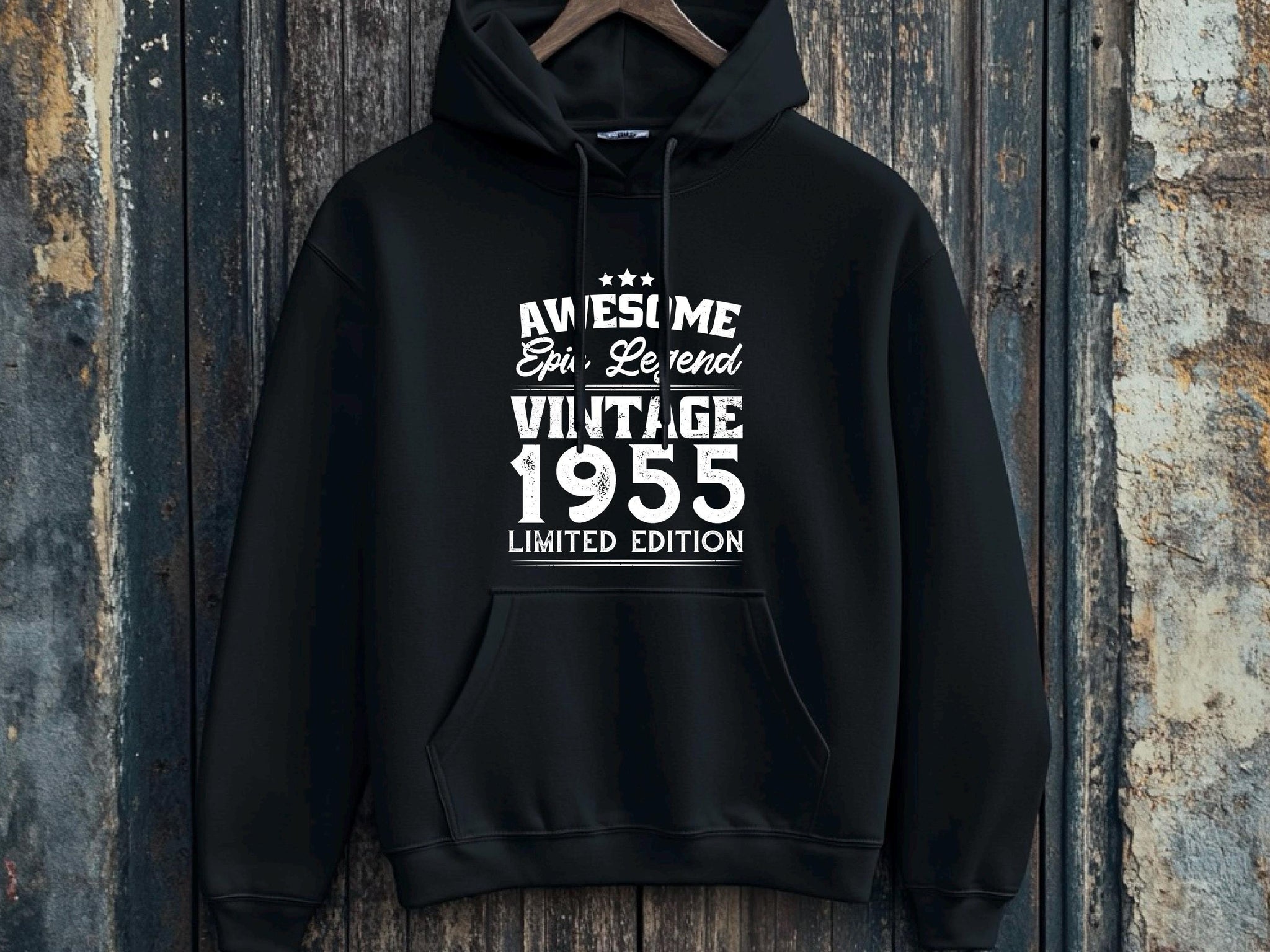 Epic Legend 1955 Hoodie | 70th Birthday Gift for Men | Funny 70th Hoodie | Born a Legend