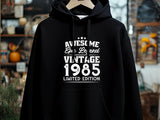 Epic Legend 1985 Hoodie | 40th Birthday Gift for Men | Funny 40th Hoodie | Born a Legend