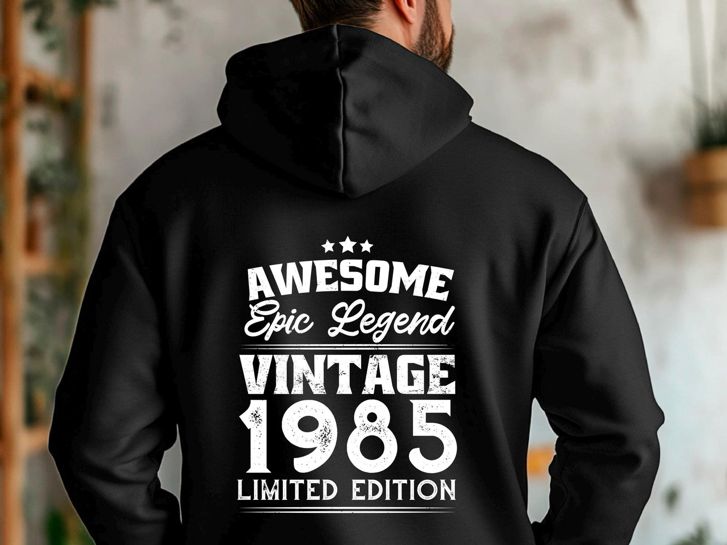 Epic Legend 1985 Hoodie | 40th Birthday Gift for Men | Funny 40th Hoodie | Born a Legend