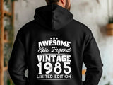 Epic Legend 1985 Hoodie | 40th Birthday Gift for Men | Funny 40th Hoodie | Born a Legend