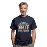 1975 50th Birthday T-Shirt | Funny 50th Gifts for Dad, Gifts for Him | Classic 50th T-Shirt for Men