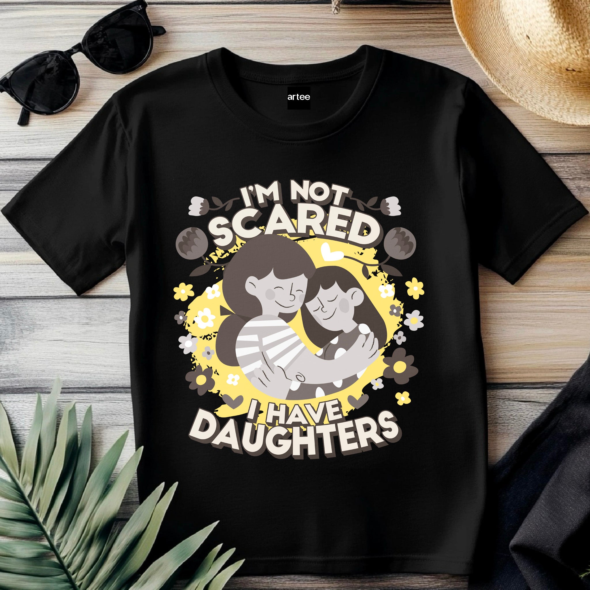 You Cant Scare Me, I have Two Daughters, Mothers Day T-shirt, Mothers Day T-shirt, Cute Mothers Day shirt, Mothers Day shirt, Shirt for Mom