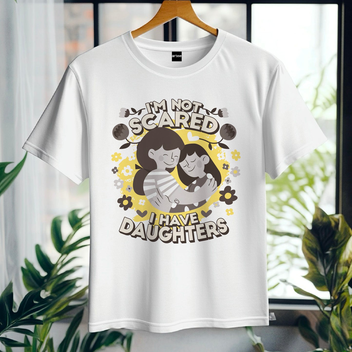 You Cant Scare Me, I have Two Daughters, Mothers Day T-shirt, Mothers Day T-shirt, Cute Mothers Day shirt, Mothers Day shirt, Shirt for Mom