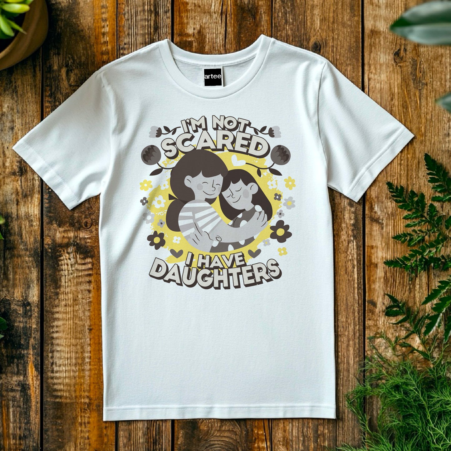You Cant Scare Me, I have Two Daughters, Mothers Day T-shirt, Mothers Day T-shirt, Cute Mothers Day shirt, Mothers Day shirt, Shirt for Mom