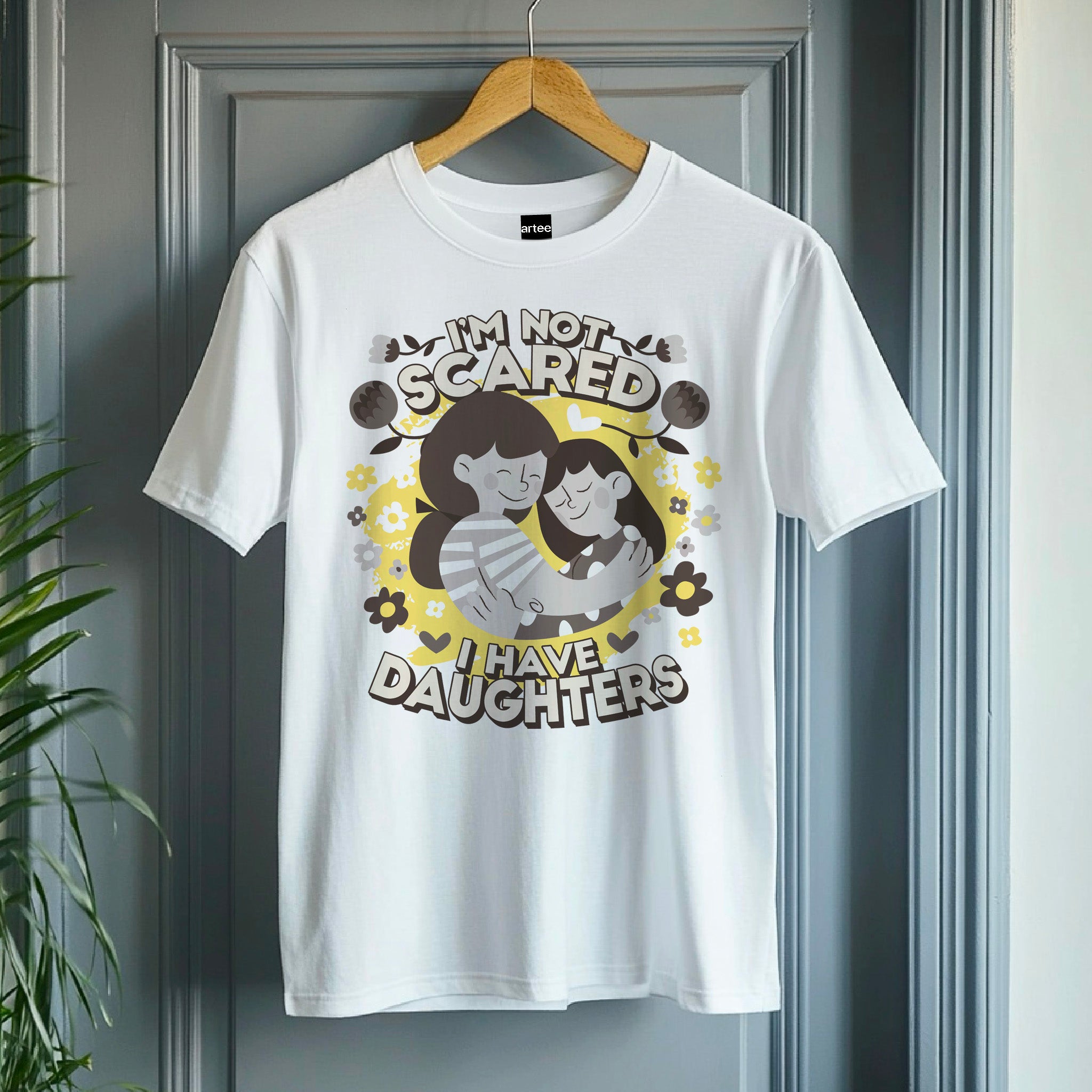 You Cant Scare Me, I have Two Daughters, Mothers Day T-shirt, Mothers Day T-shirt, Cute Mothers Day shirt, Mothers Day shirt, Shirt for Mom