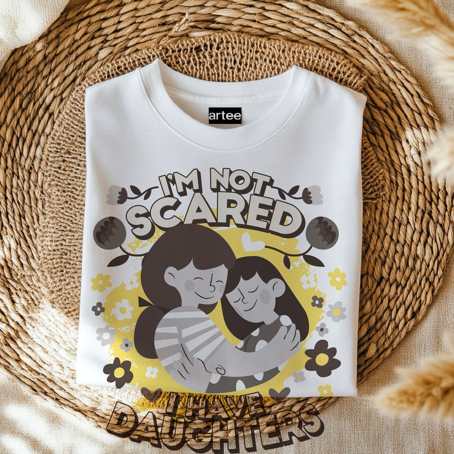 You Cant Scare Me, I have Two Daughters, Mothers Day T-shirt, Mothers Day T-shirt, Cute Mothers Day shirt, Mothers Day shirt, Shirt for Mom