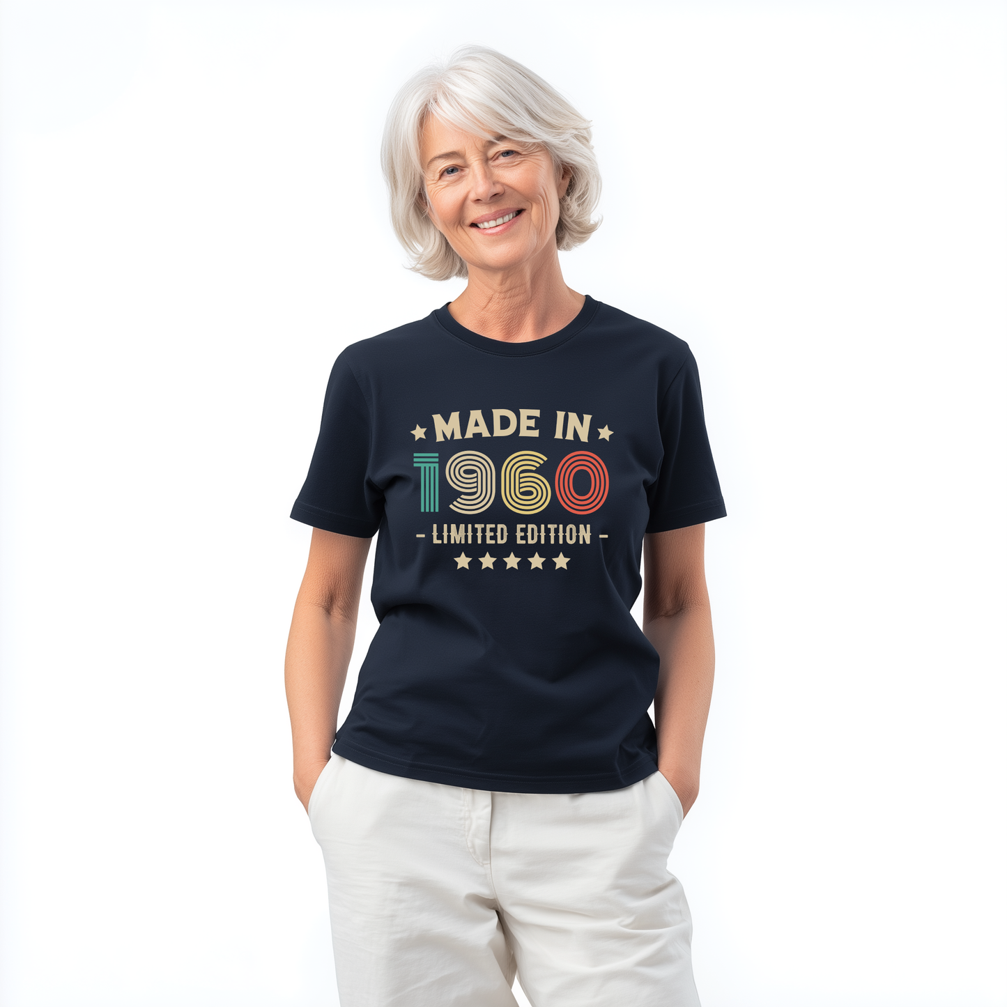 65th Birthday T-Shirt | Vintage 1960 Limited Edition | Funny 65th Gift for Men | Classic 65th Shirt for Him