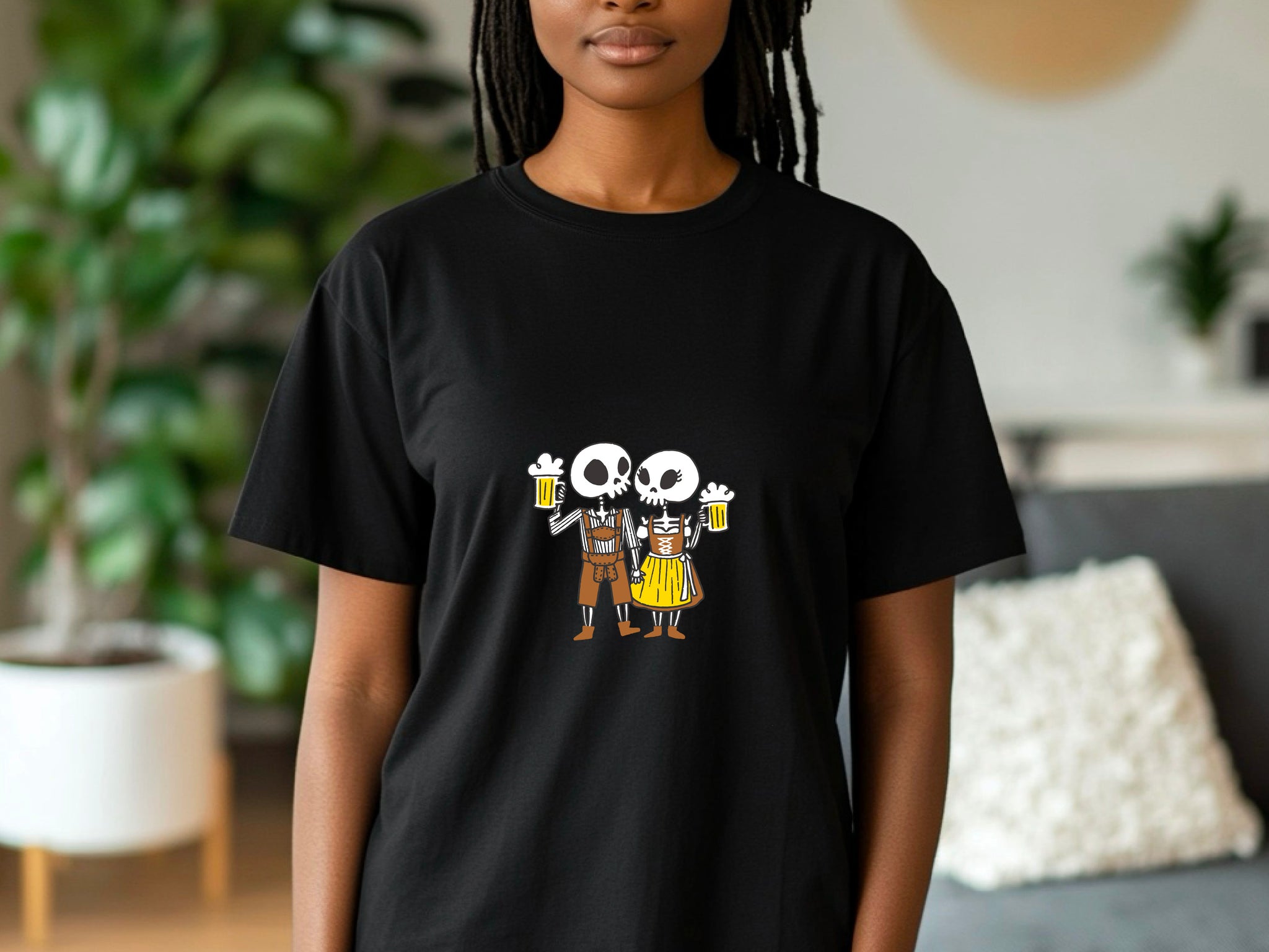 Oktoberfest Funny Skeletons T-Shirt, Beer Festival Shirt, Group Drinking Team Tee, German Beer Lover Shirt, Cheers Halloween Ghosts Shirt