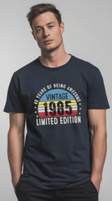 1985 40th Birthday T-Shirt | Funny 40th Gifts for Him, Gifts for Him | Classic 40th T-Shirt for Men