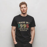 1995 30th Birthday T-Shirt | Funny 30th Gifts for Dad, Gifts for Him | Classic 30th T-Shirt for Men