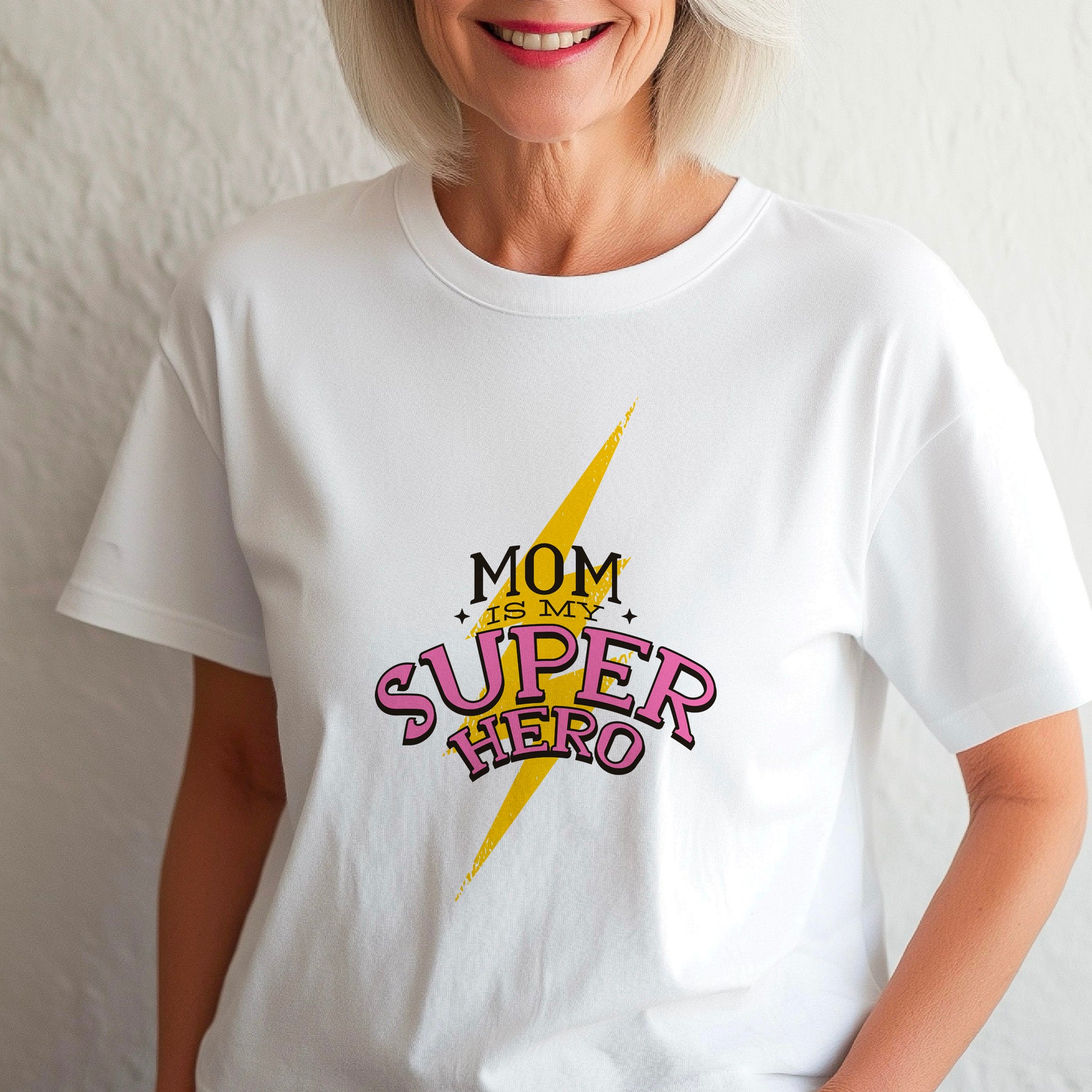 Superhero Mom T-Shirt – My Best Friend, My Forever Hero, Mother's Day Gift, Mom Shirt, Comic Book Style Tee, Super Mom Shirt, Gift for Mom