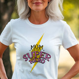 Superhero Mom T-Shirt – My Best Friend, My Forever Hero, Mother's Day Gift, Mom Shirt, Comic Book Style Tee, Super Mom Shirt, Gift for Mom