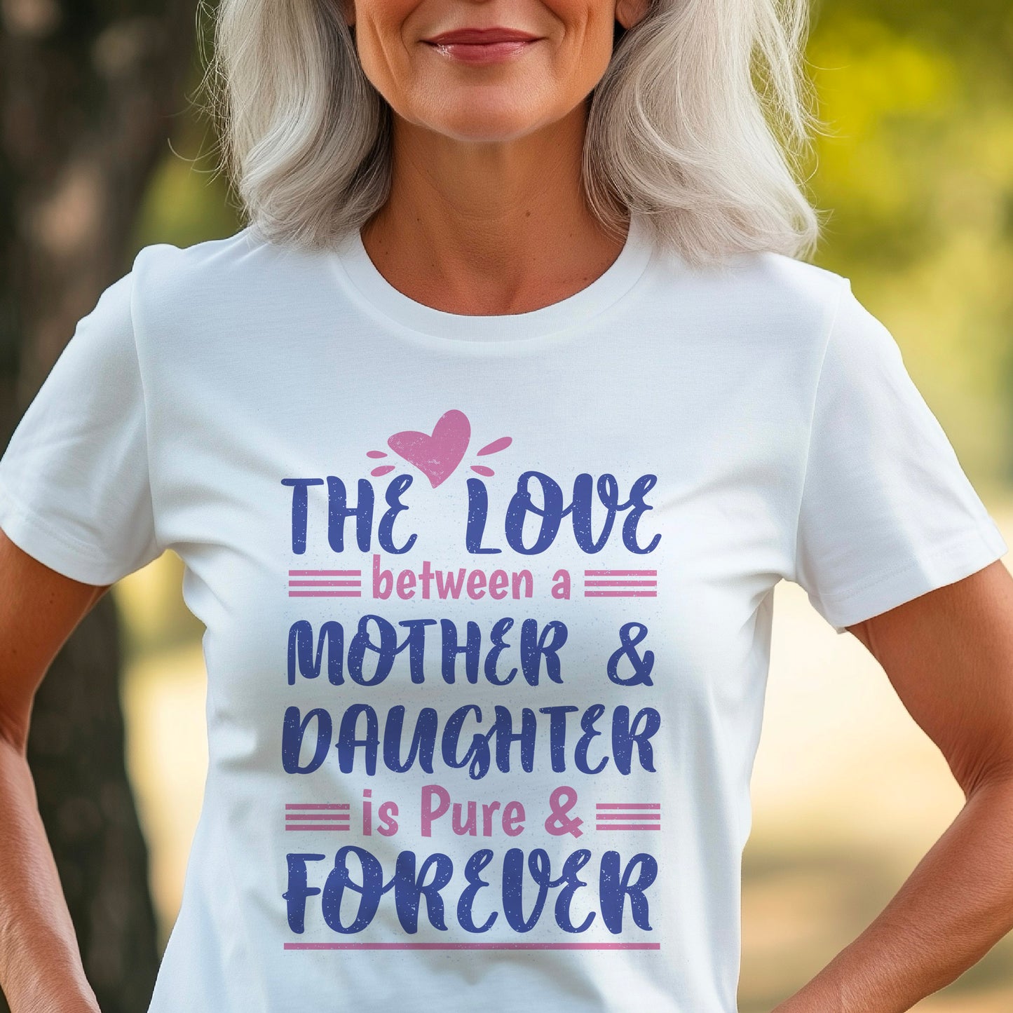 The love between mother and daughter, Mothers svg, Mom, Mama, Mommy and Me, Mothers Day T-shirt