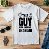 Awesome Grandad Customised T-Shirt – The Cool Daddy Gift