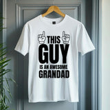 Awesome Grandad Customised T-Shirt – The Cool Daddy Gift
