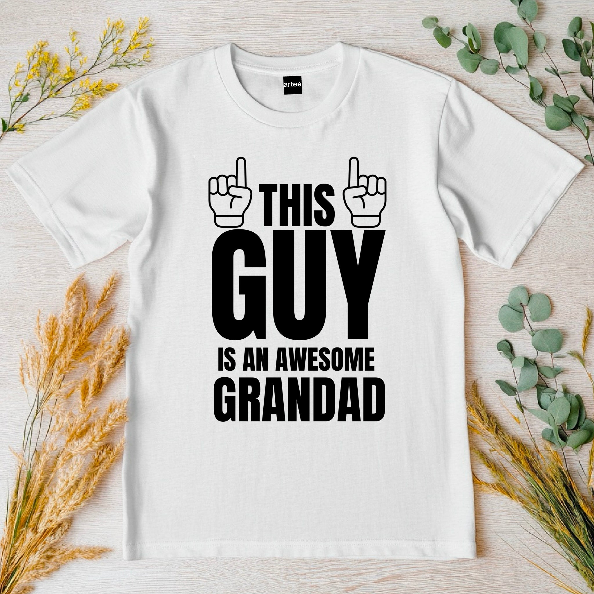 Awesome Grandad Customised T-Shirt – The Cool Daddy Gift